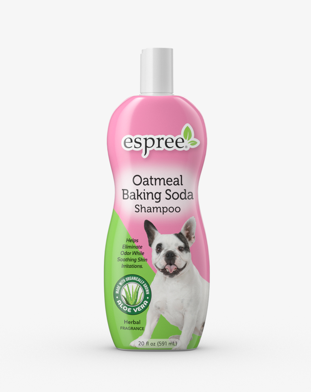 Our oatmeal shampoo for dogs contains baking soda and aloe vera